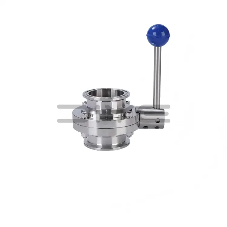 위생 클램프 버터 플라이 밸브